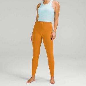 Lululemon InStill High-Rise Tight Autumn Orange 28” size 4